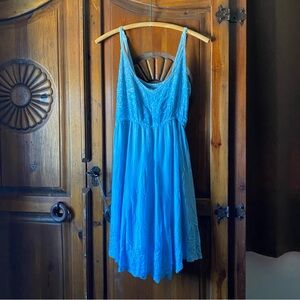BE beach by exist light blue sundress